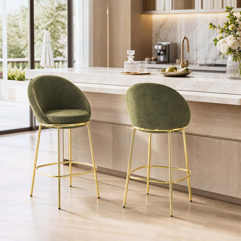 Tabouret de bar rembourré Celano