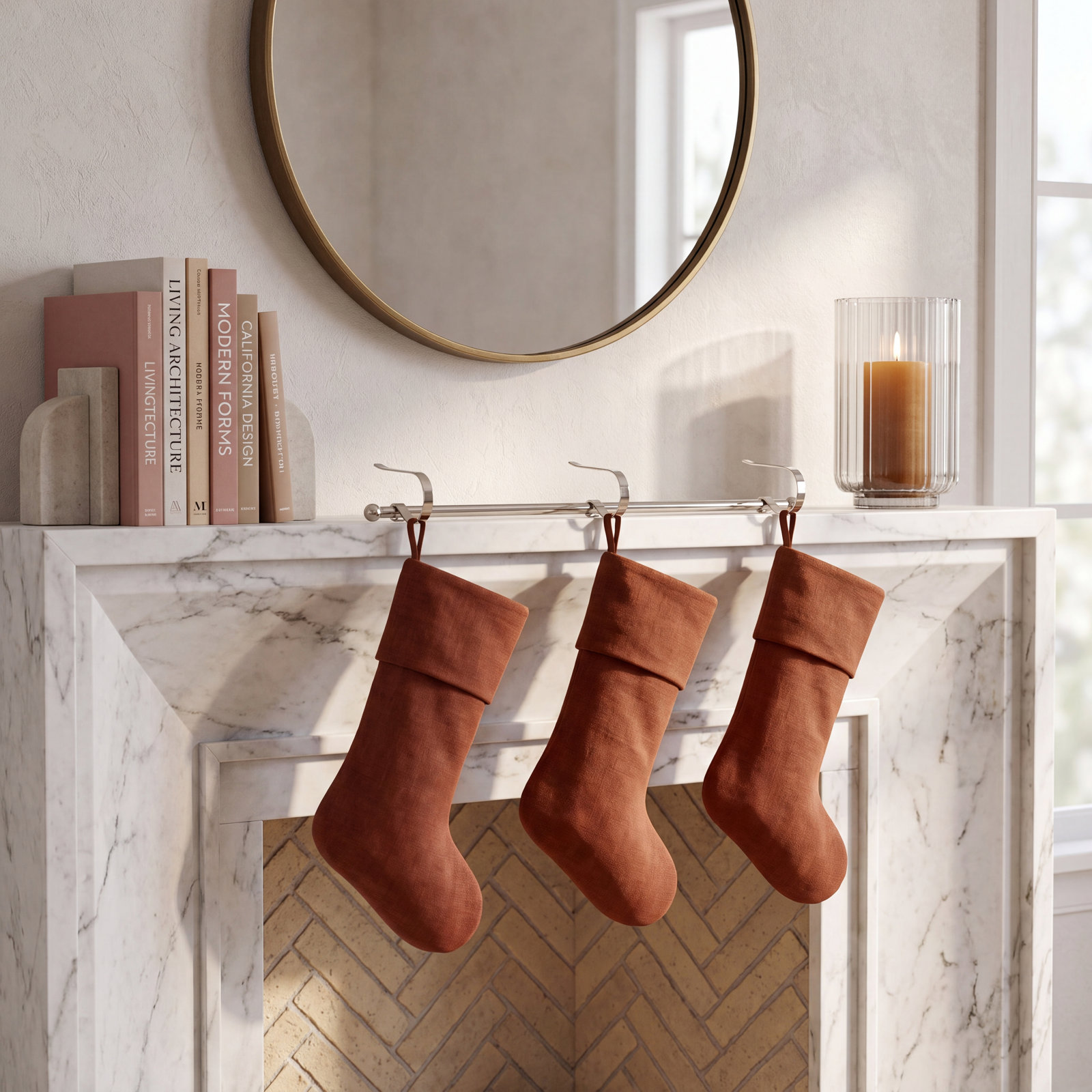 Stocking Holder, Silver