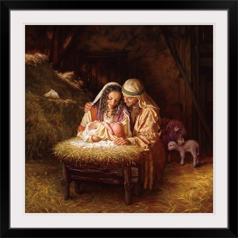 « light of love » par mark missi, impression, Cadre noir, H 20" x l 20" x P 1"