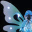 Piquet de jardin en métal solaire avec ailes et lumières DEL Exhart-1830027758-1829801651