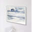 Pensive Seas 2 Framed Watercolour Painting Print-220377743