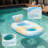 Sunrio Inflatable Pool Floats Adult,  Seahorse