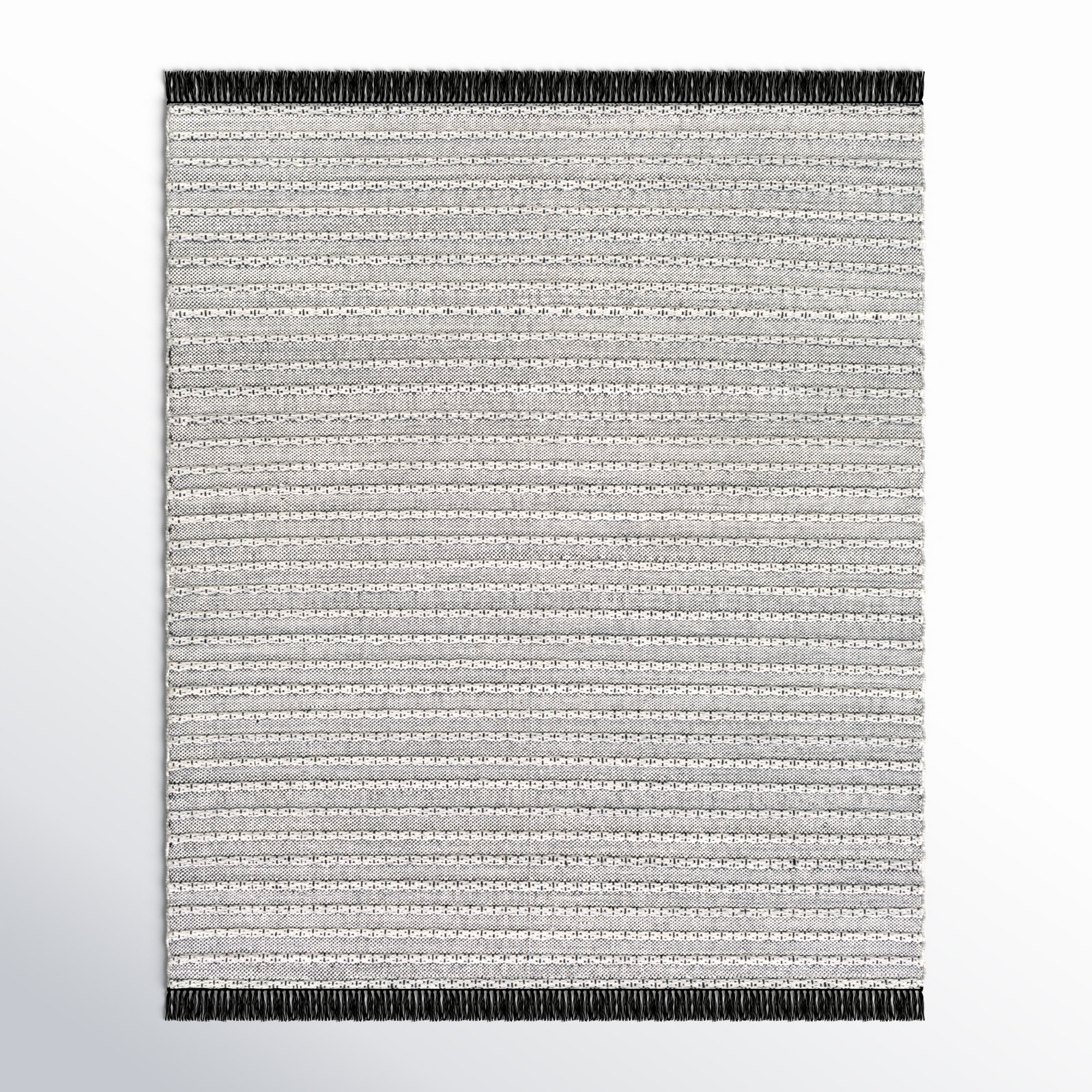 Lorenzo Hand-Woven Striped Rug, Rectangle 8' x 10'