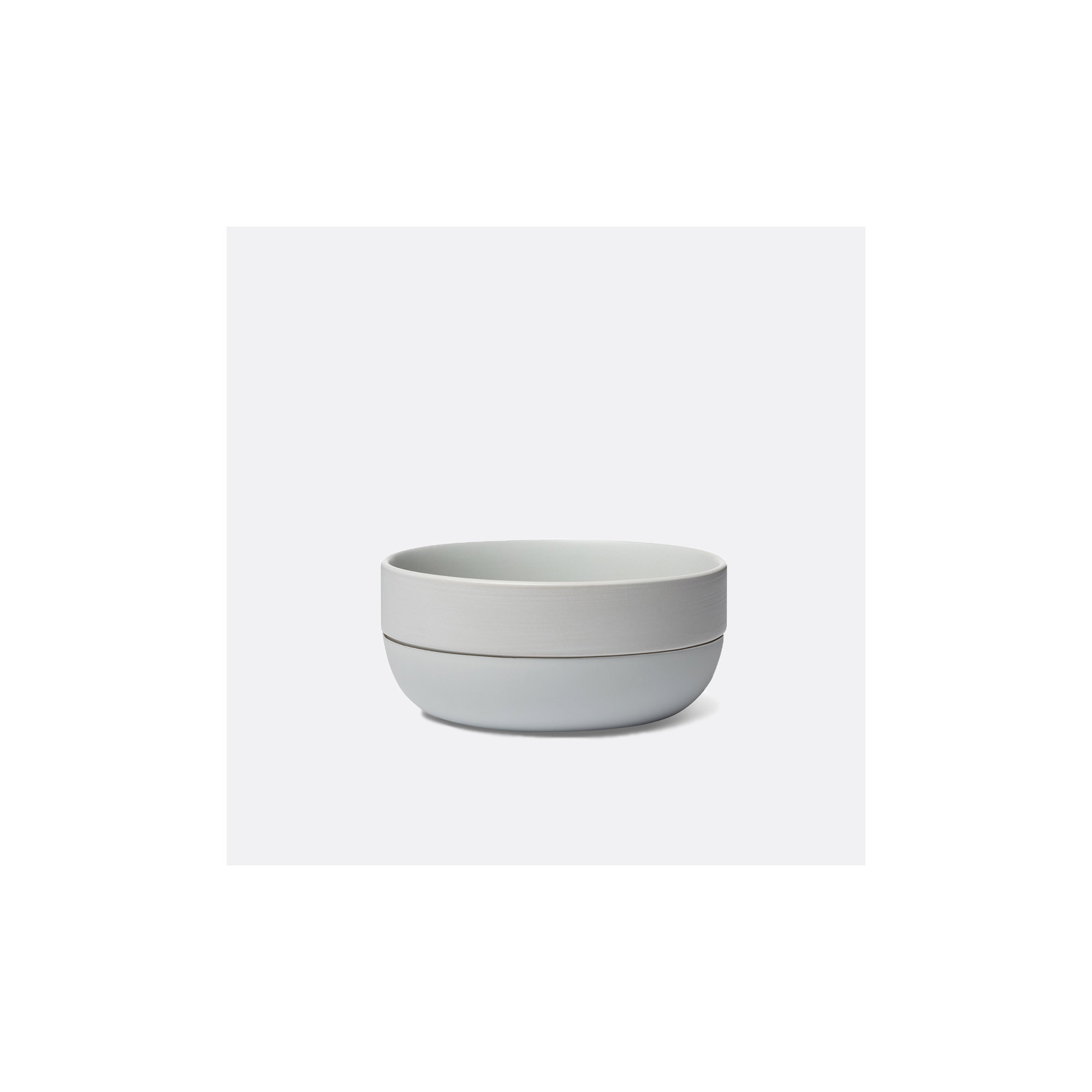 Cling Silicone Bottom Bowl, Small (3"), Light Gray