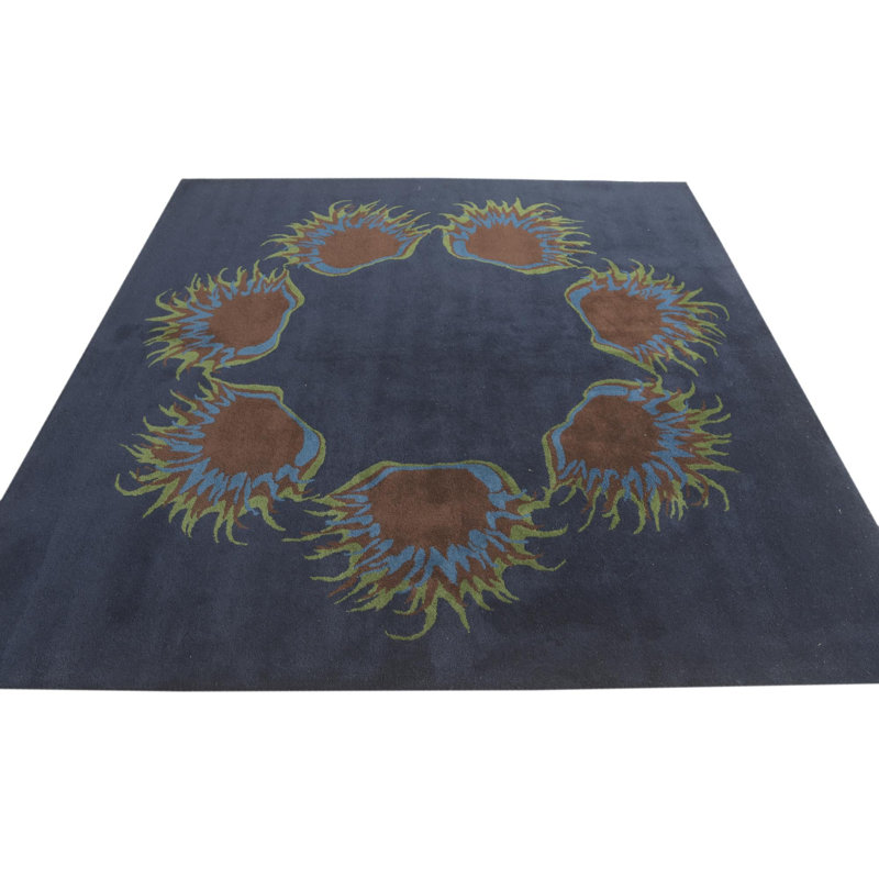 Tapis bleu marine 8 pi Pineland