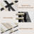 Velvet Upholstered Platform Bed Frame with Wingback Headboard & Wood Slats, 8" Under-Bed Storage, No Box Spring Needed for Bedroom-167158472-167158321