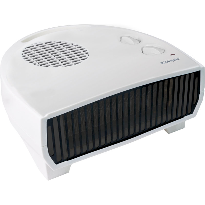 Flat Electric Fan Compact Heater, 3kW