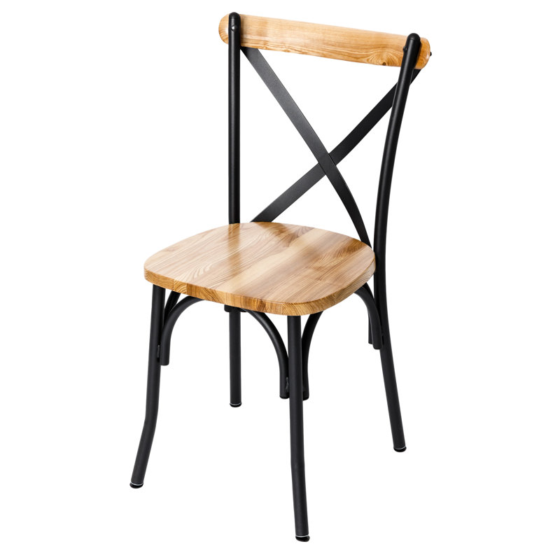 Henry 18.00'' H Stacking Dining Chair, Clear Coat
