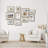10 Pack Picture Frames Collage Wall Decor - Gallery Wall Frame Set With Mat For Wall Mounting Or Tabletop Display, Including Two 8X10, Four 5X7, Four 4X6 Photo Frames, Real Glass