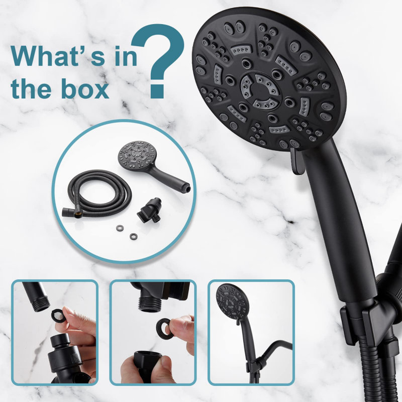 Massage/Jet Handheld Shower Head 2.5 GPM GPM