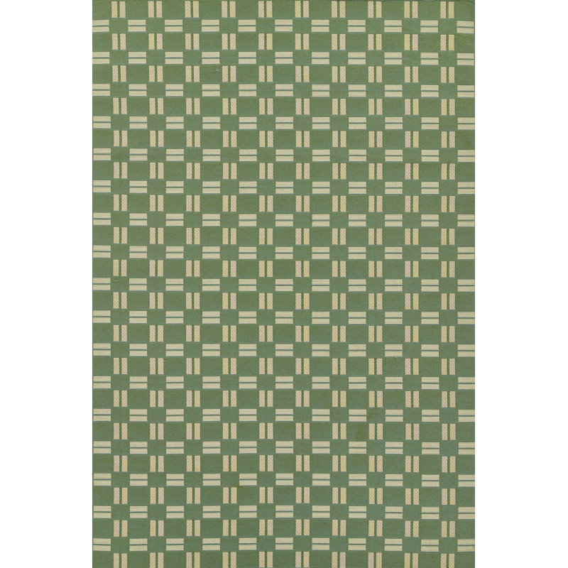 Icon Geometric Indoor Outdoor Green Rug, Rectangle 8'10" x 11'10"