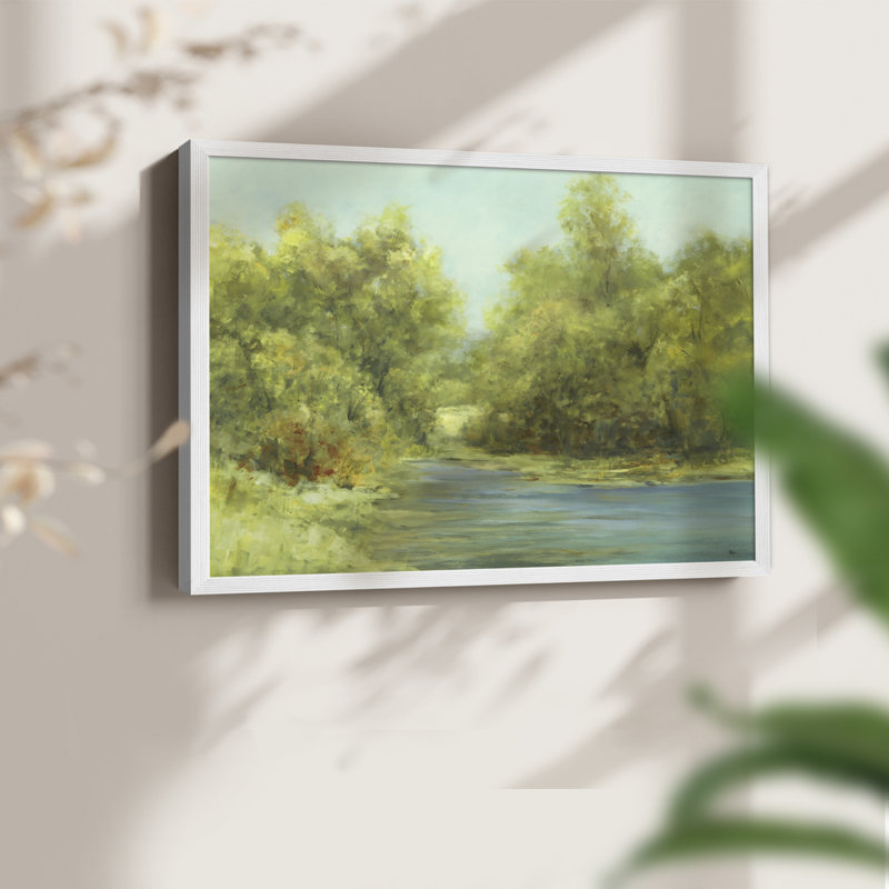 Country Views III - Reproduction encadrée - Restickable, H 8 po x l 10 po, Blanc