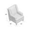 Venton 32" W Wingback Chair-2071506805