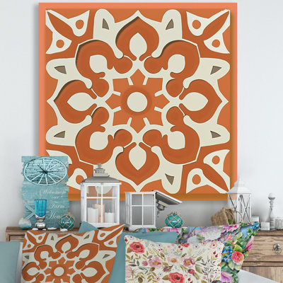 " Moroccoan Tiles In Earth Tones IV "