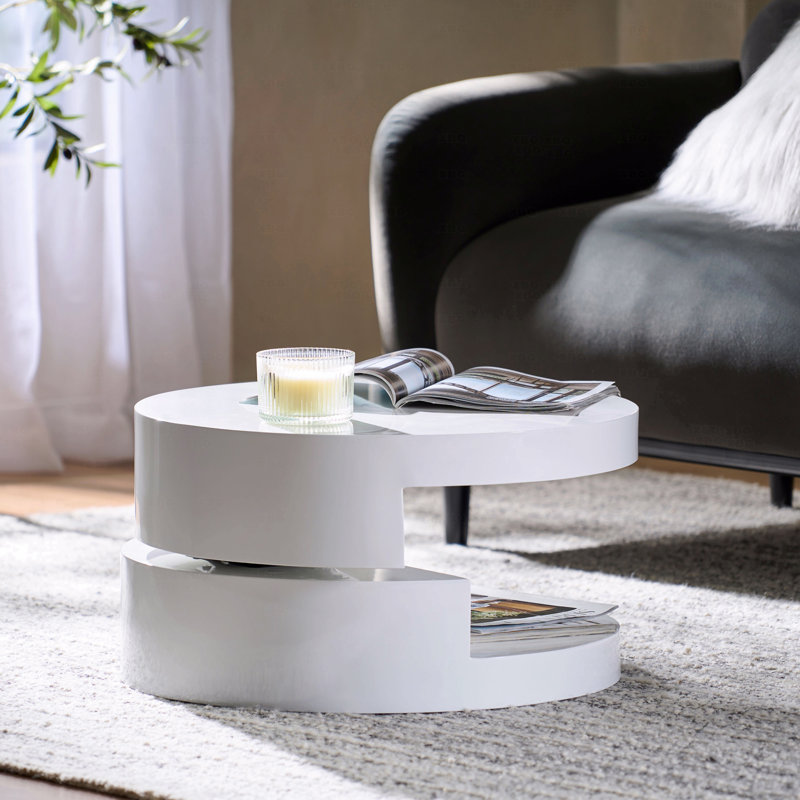 Modernesque Rotating Coffee Table