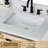 36'' Single Bathroom Vanity with Drawer, Shelf, Outlet, and Engineered Marble Top-1667503232