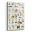 «Alphabet Animals» par Alicia Ludwig, art mural en verre acrylique