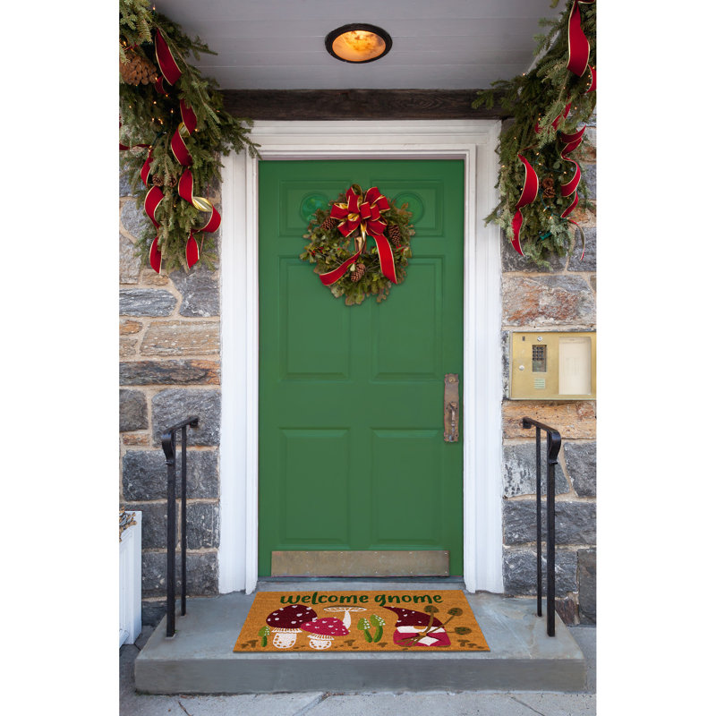 Danera Non-Slip Christmas Outdoor Doormat, 24" W x 36" L