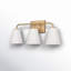 Misty 3 Light Frosted Dimmable Vanity Light-804067060