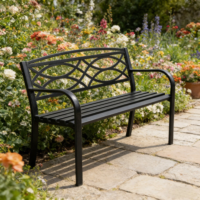 Metal Outdoor Bench