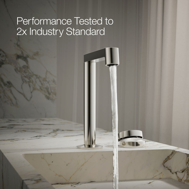 Components Bathroom Sink Rocker Handle, Polished Nickel