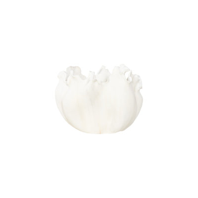 Bol à racines moulées, fermé, faux blanchi