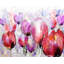 Napperon tulipes roses