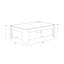 Table basse IRVINE - noir
