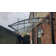 3.5m Width x 1.5m Depth Door Canopy Grey-Bracket Clear-Sheet