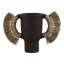 Umberly Vase Brown Large-1389042999