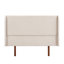 Lit plateforme en bois de bambou massif-140199149