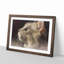 Curious Cat - Picture Frame Graphic Art Print-56708722-56708725