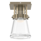 Erlenmeyer 1 - Light 6.1" Simple Cone Semi Flush Mount