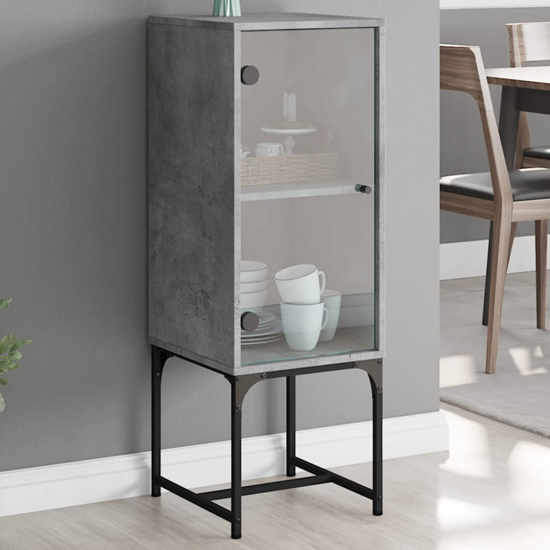 Gosson Display Cabinet, Concrete Grey