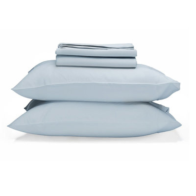 Ensemble de draps en coton biologique 300TC Percale