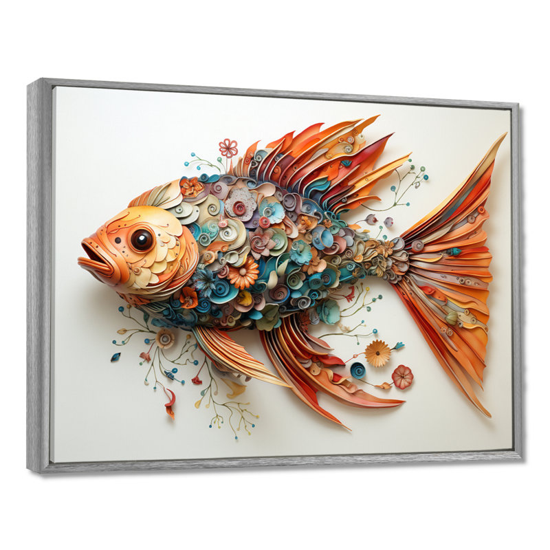 Baleine de pêche Braelei II - impression, 30" H x 40" W, Encadrement argenté