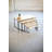 Set Of Five Iron & Recyc Wood Rect Nesting Display Risers