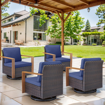 Fauteuil oscillant d'extérieur Kelyse