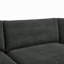 Grain de café modulaire entièrement rembourré avec coussins décoratifs