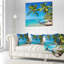 Coussin Tropical Beach
