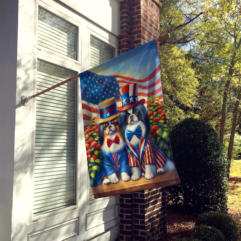 Drapeau «All American House», Épagneul japonais