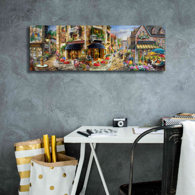 'Late Afternoon in Italy' by Nicky Boehme, Canvas Wall Art