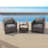 3 Piece Patio Conversation Set with Cushion-2018873042-2018873054