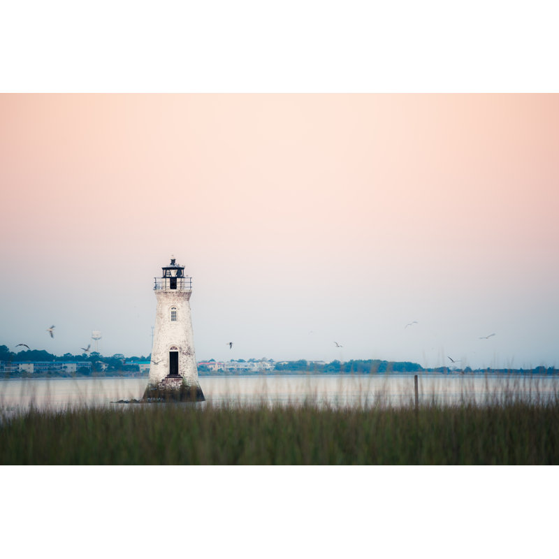 Vieux phare - photographie sur toile tendue, L 12 po x H 8 po
