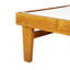 Chaise longue inclinable en acacia Gunnarr-192438165