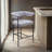 Malin Upholstered Counter Stool with Metal Frame-521541515