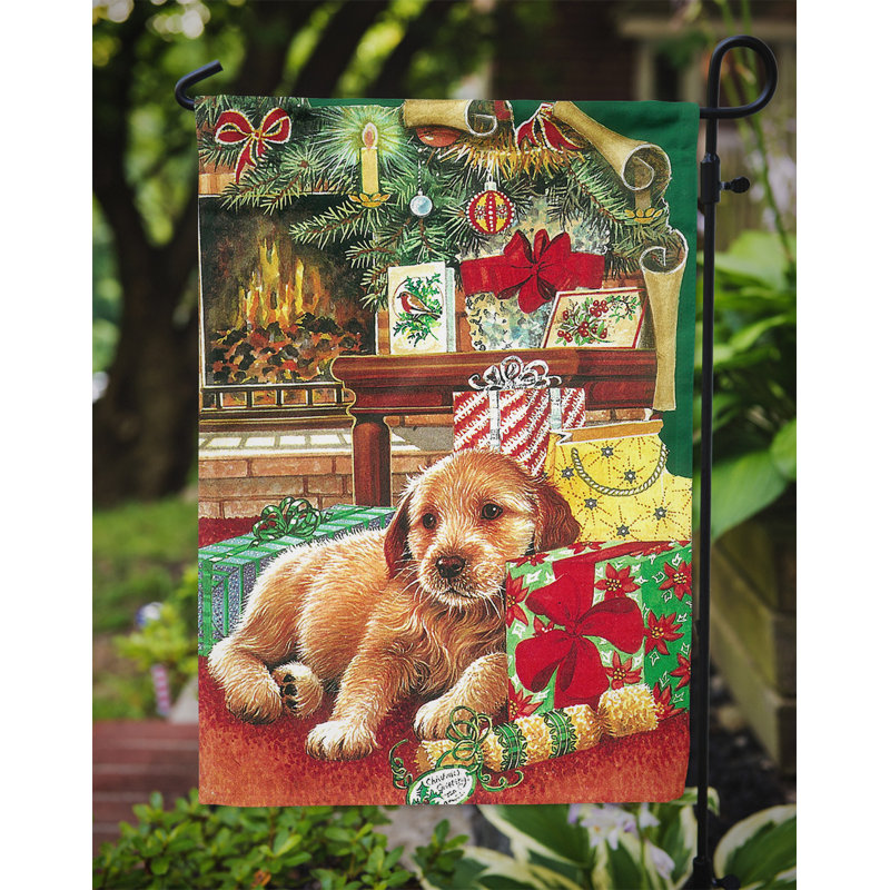 Yervant Double Sided Polyester Animal Garden Flag, 15" H  x 11" W