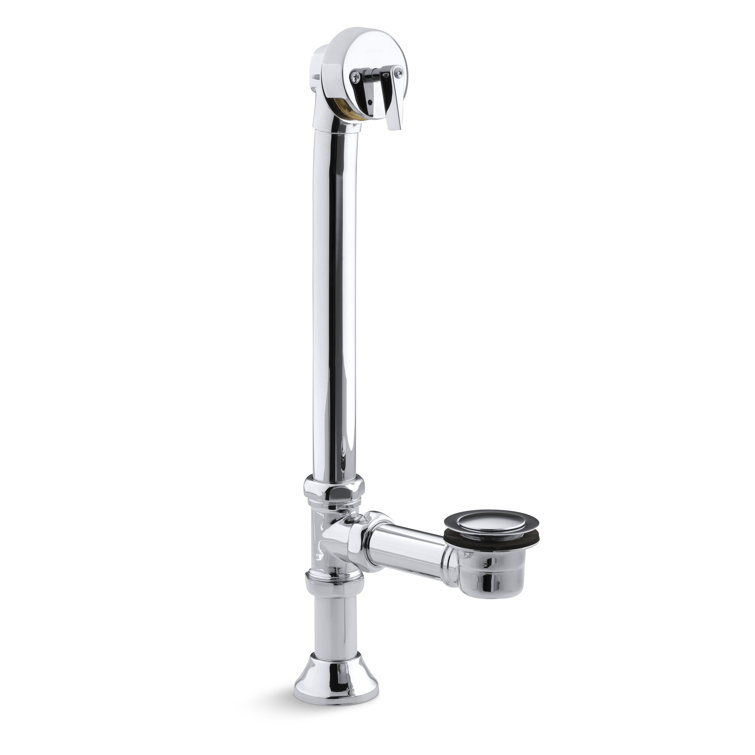 Clearflo Leg Tub Drain with Overflow