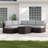 Dayse Fully Assembled 4 - Person Seating Group with Cushions | wicker sofa-1494980914