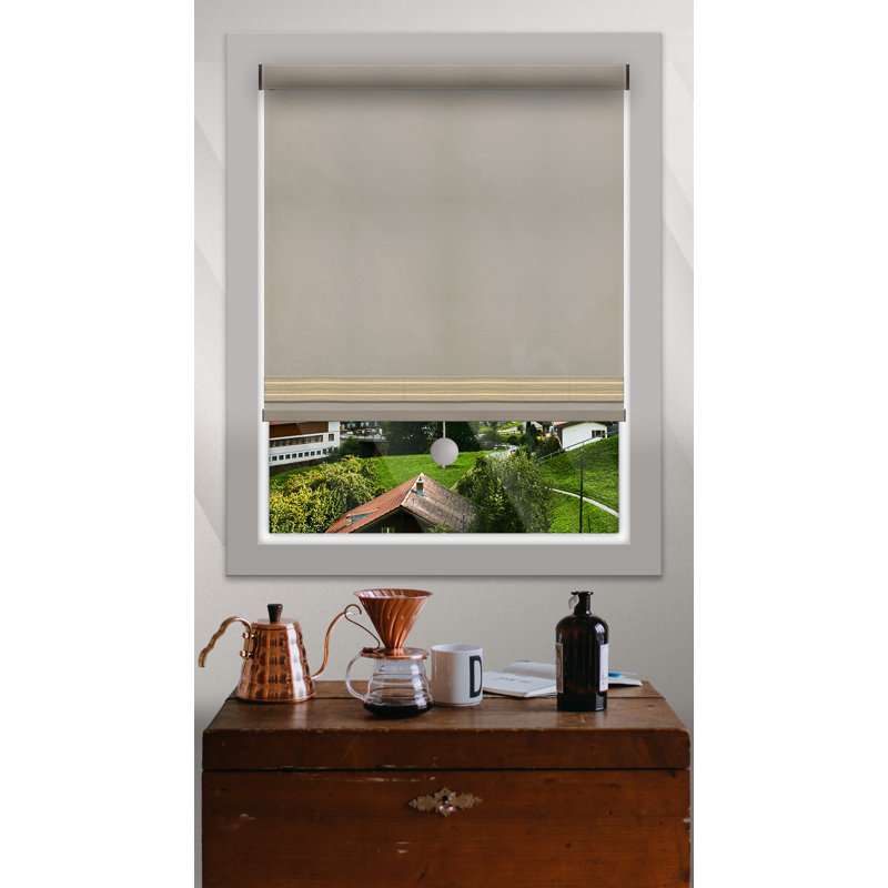 Store roulant obscurcissant Winston Porter, Gris, l 30 po x L 48 po